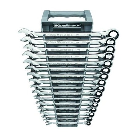 Gearwrench WRENCH SET COMBO RATCH 12 PT MET XL 16 GWR85099
